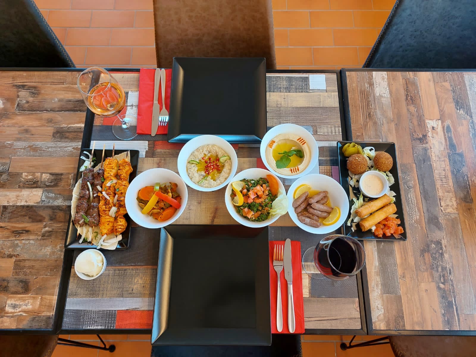 VEGETARISCH MENU (2 pers)