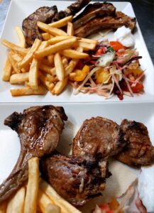 côtes d'agneau "castaletta"