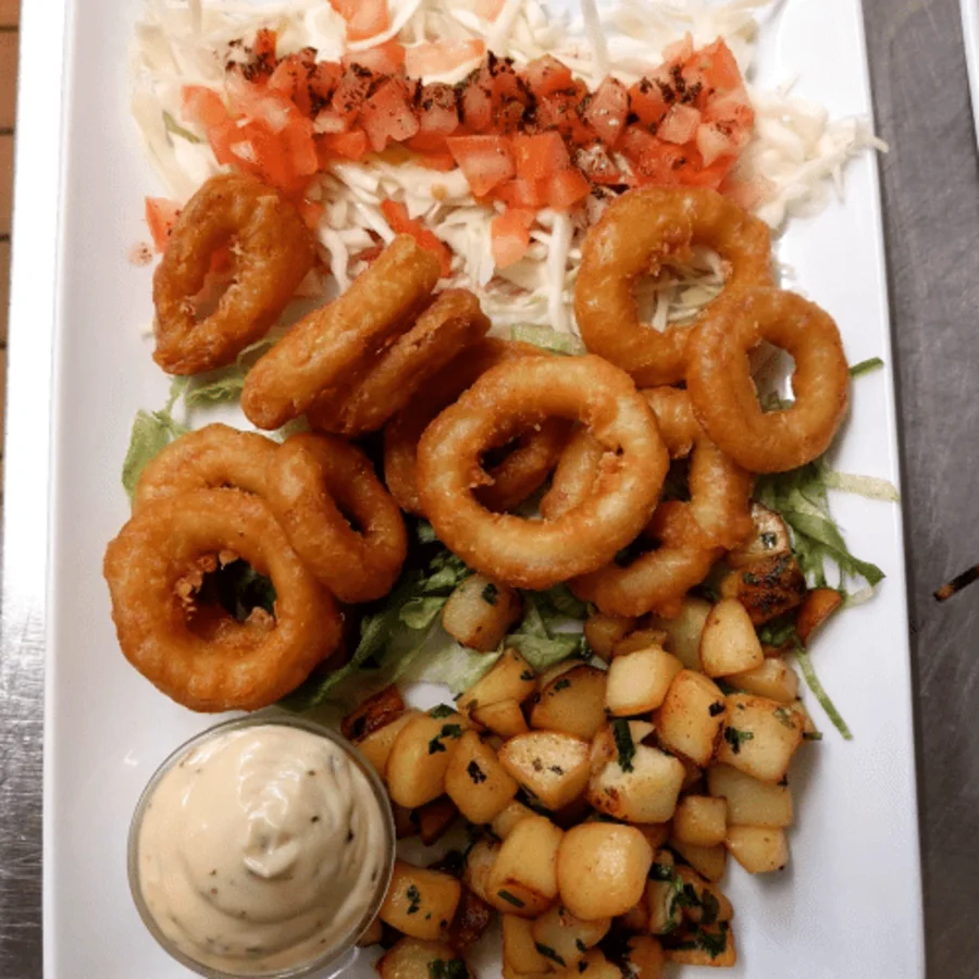 Gefrituurde calamares